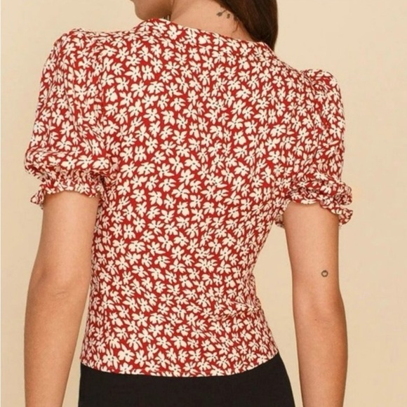 Reformation Deville Floral Blouse - Picture 2 of 7